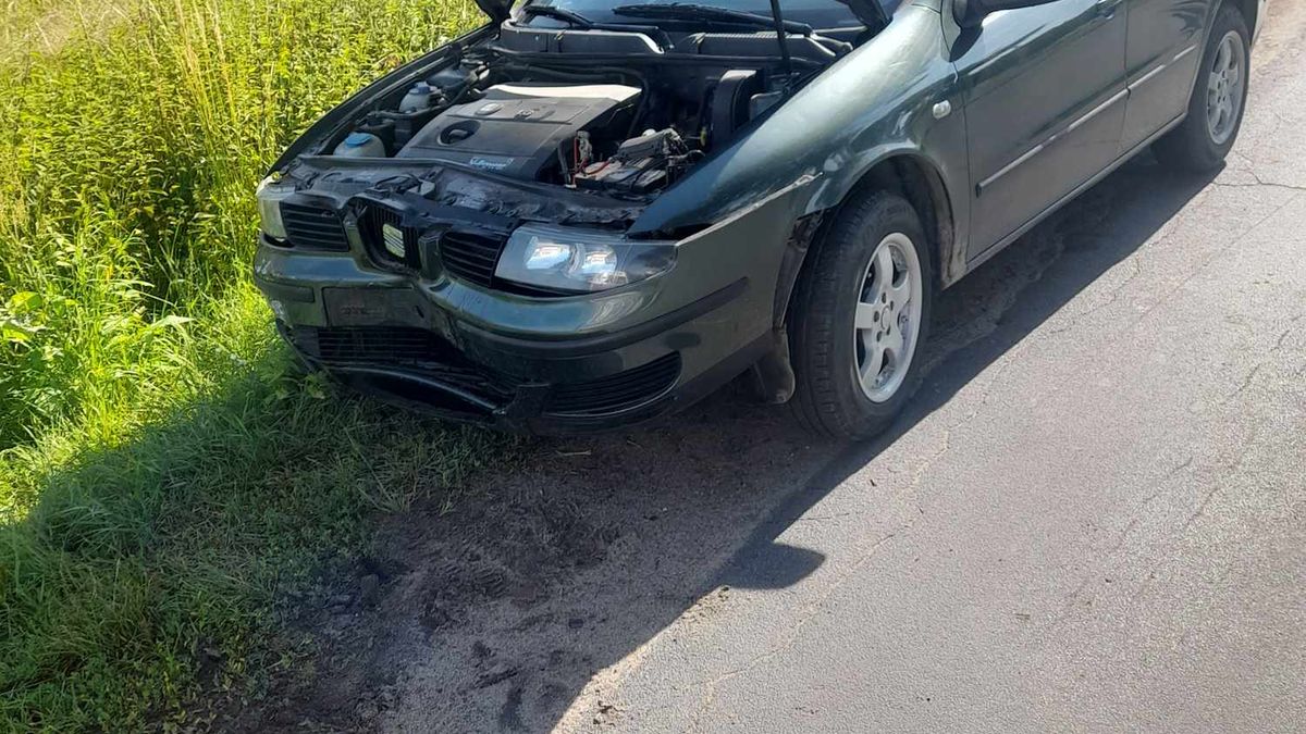 Zderzenie trzech pojazdów