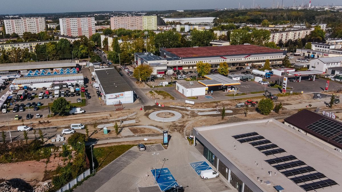 Postęp prac na ul. Przemysłowej 