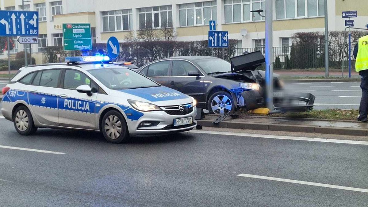 18-latek stracił panowanie nad pojazdem