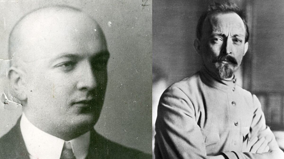 Władysław Dzierżyński i jego brat Feliks Dzierżyński