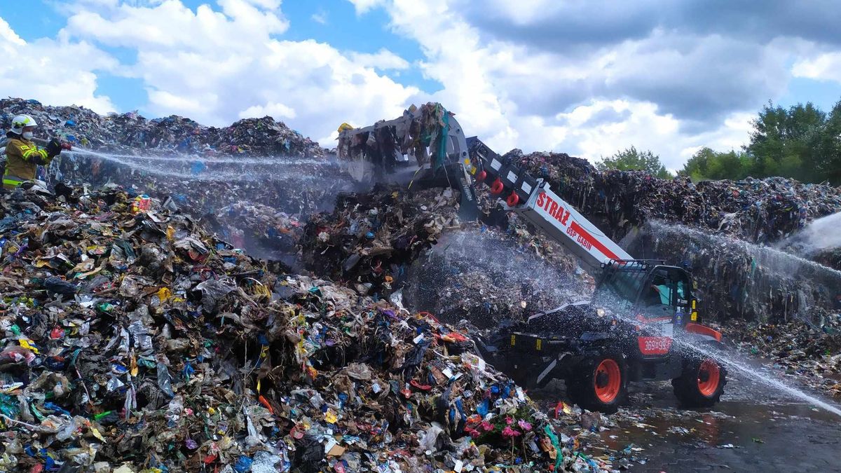 Pożar składowiska w 2023 roku 