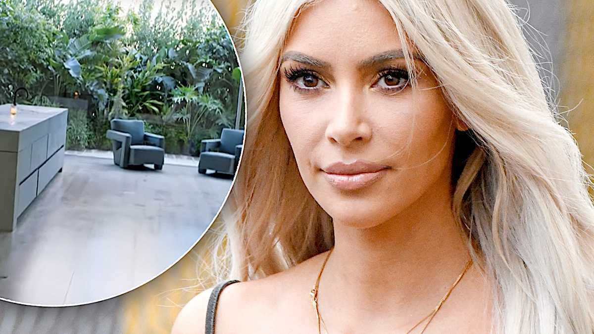 Łazienka Kim Kardashian to jakiś kosmos! Tak dziwnej umywalki jeszcze nie  widzieliście! Ale odlot!