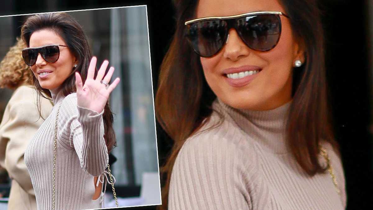 Eva Longoria przyłapana przez paparazzi przed restauracją. Wyglądała  zjawiskowo. Nie możemy oderwać wzroku