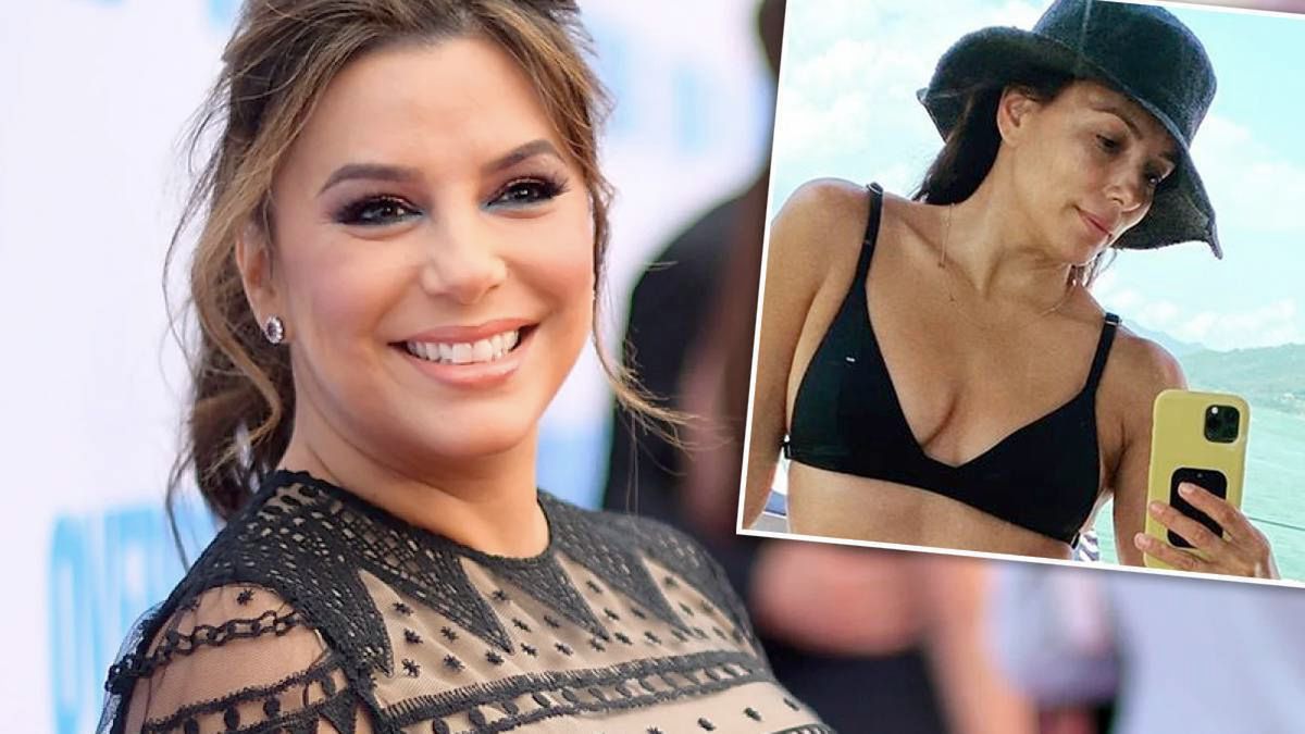 Eva Longoria dumnie eksponuje nieidealny brzuch po ciąży. Brawa za  naturalność i odwagę