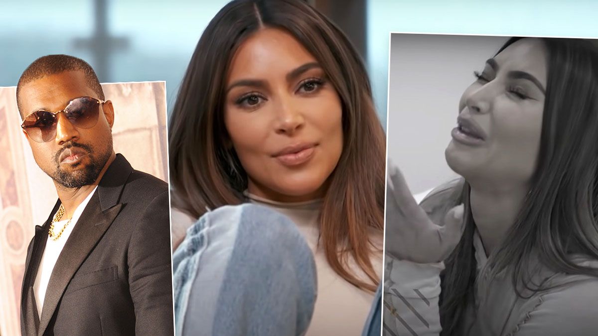 Kim Kardashian ze łzami w oczach komentuje małżeństwo z Kanye Westem:  