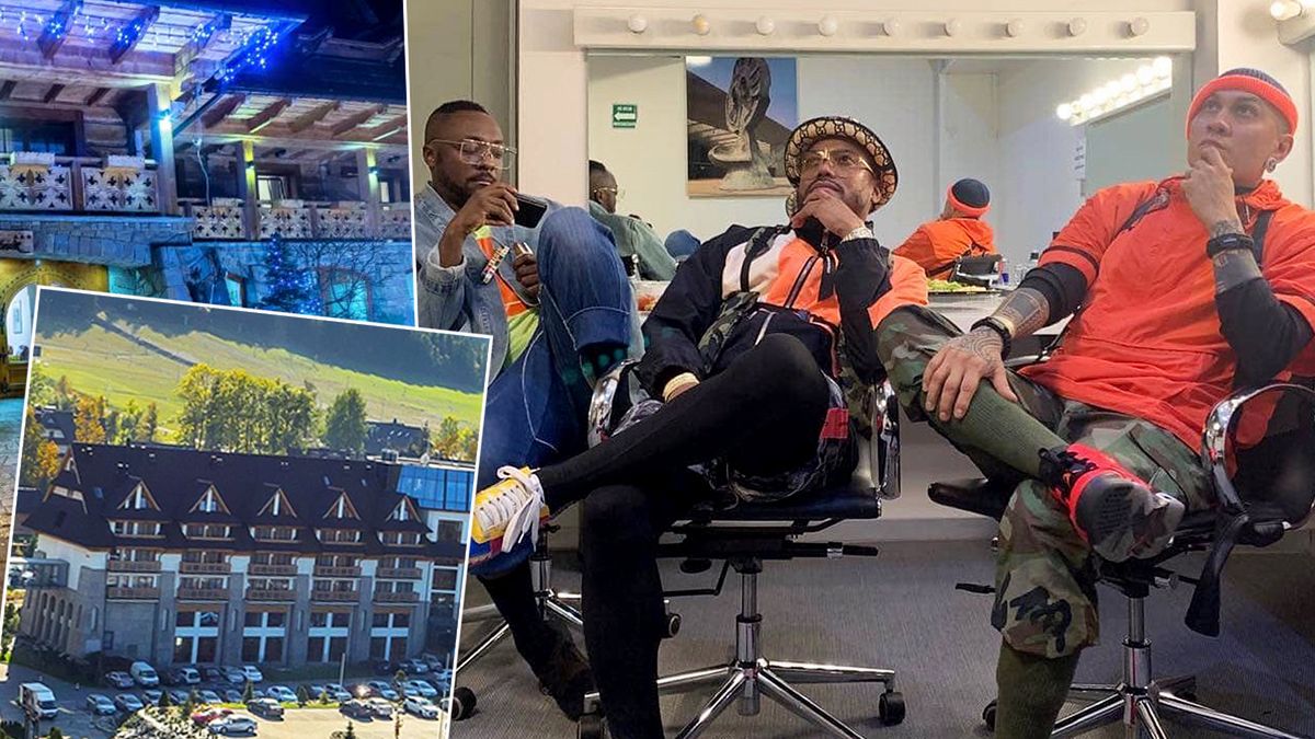 The Black Eyed Peas już w Zakopanem. To w tym luksusowym hotelu się