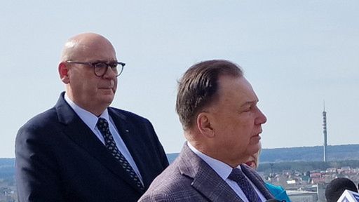 Wizyta Ministra Infrastruktury Dariusza Klimczaka w Płocku