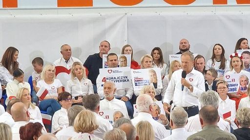 Donald Tusk w Płocku