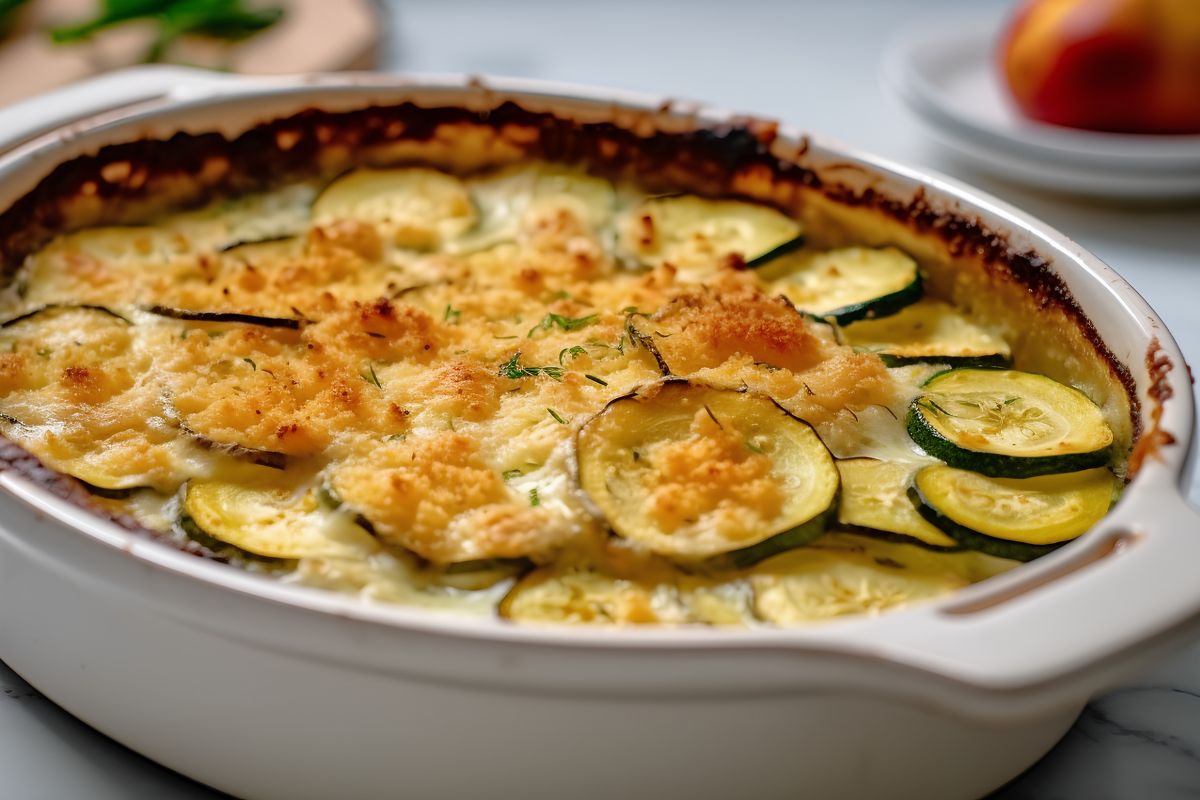 Zucchini casserole A summer delight for meatless dinners