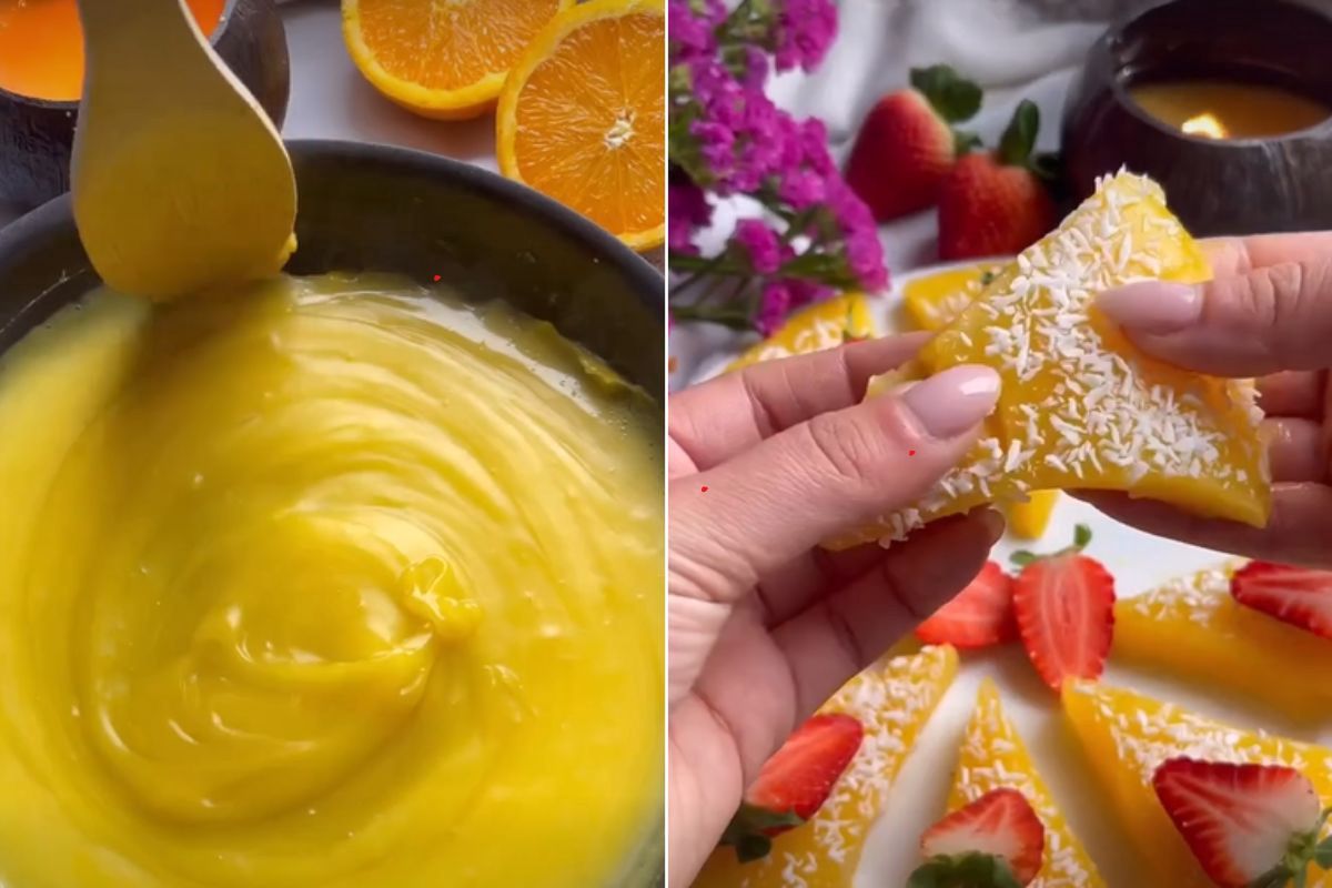 Easy and tasty, transform orange juice and cornstarch into a delightful