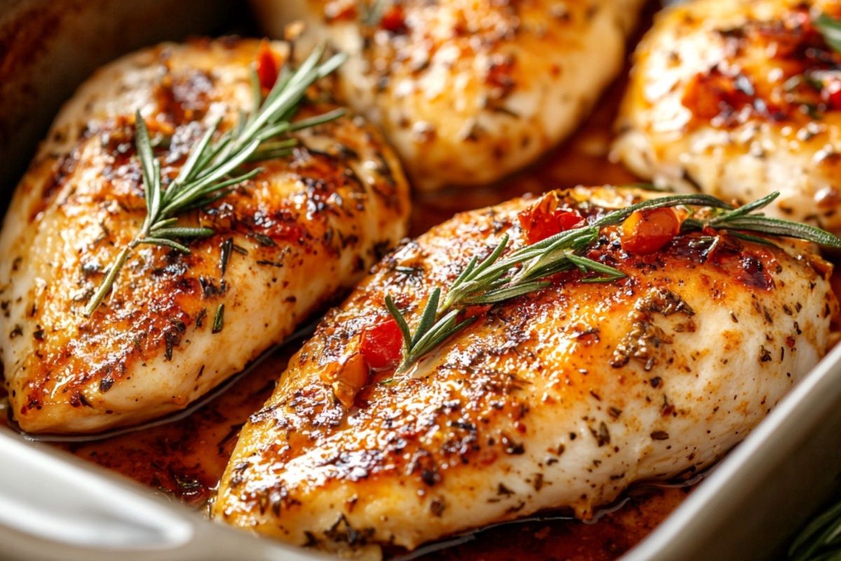 Perfekt saftige Hähnchenfilets: Die richtige Temperatur enthüllt