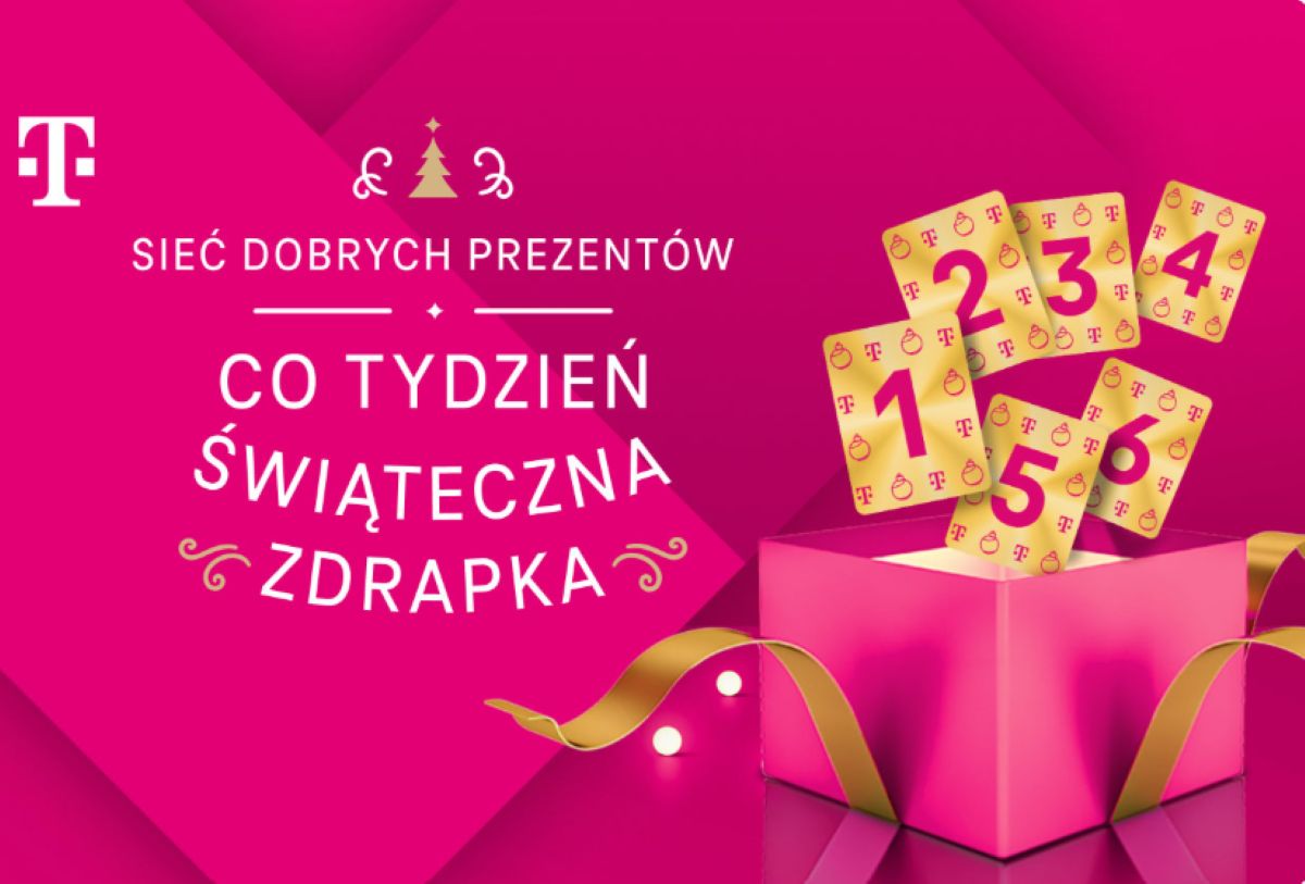 Świąteczne zdrapki w programie T-Mobile