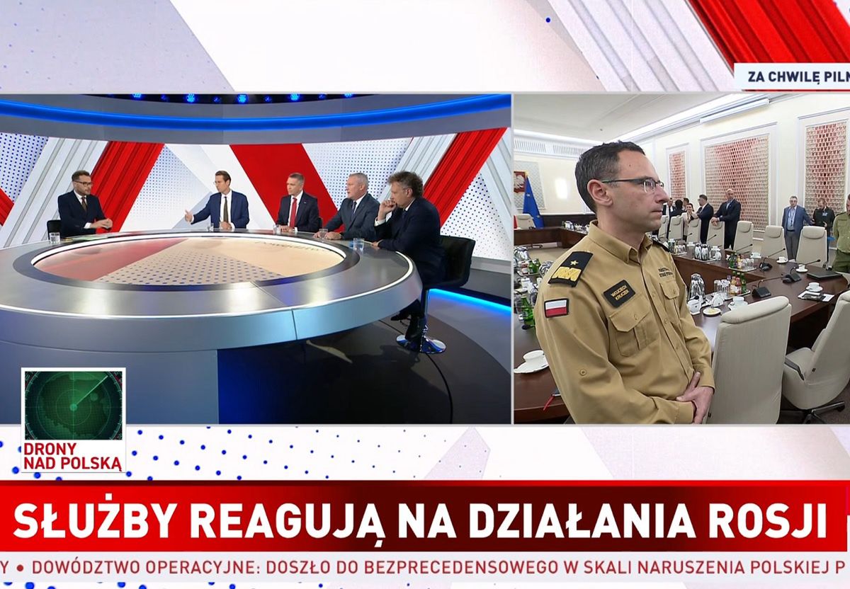 Drony zestrzelone nad Polską. W mediach wydania specjalne