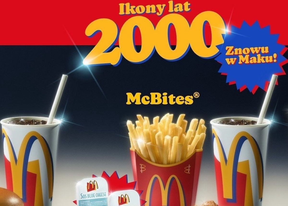 Kultowe produkty z lat 2000 znów w McDonald's