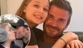 David Beckham po fali krytyki tłumaczy, dlaczego całuje córkę w USTA. Oto co ma na swoje usprawiedliwienie!