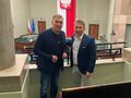 "Pierwszy raz w życiu w Sejmie". Wiadomo, jaki polityk mu pomógł