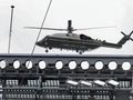 Trump skradł show. Oto gdzie lądował helikopter z nimi