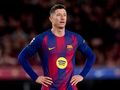 Nie zagrał ani minuty. Lewandowski tak "skomentował" popis kolegów