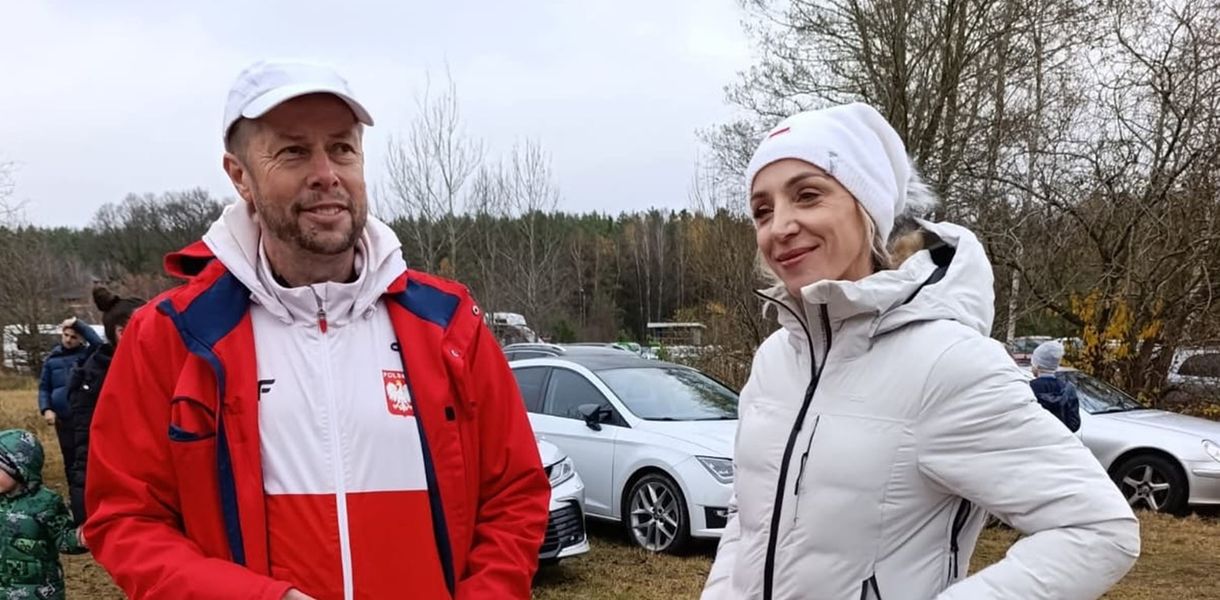Na zdjęciu: Jarosław Ścigała i Angelika Cichocka