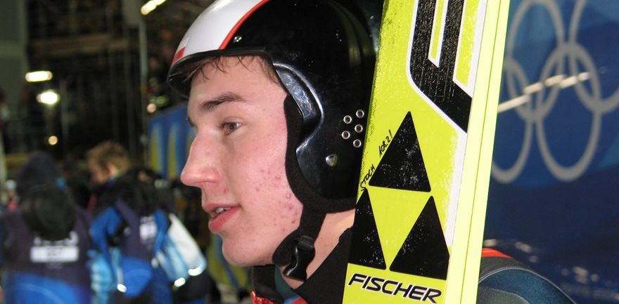 Na zdjęciu: Kamil Stoch podczas ZIO 2006