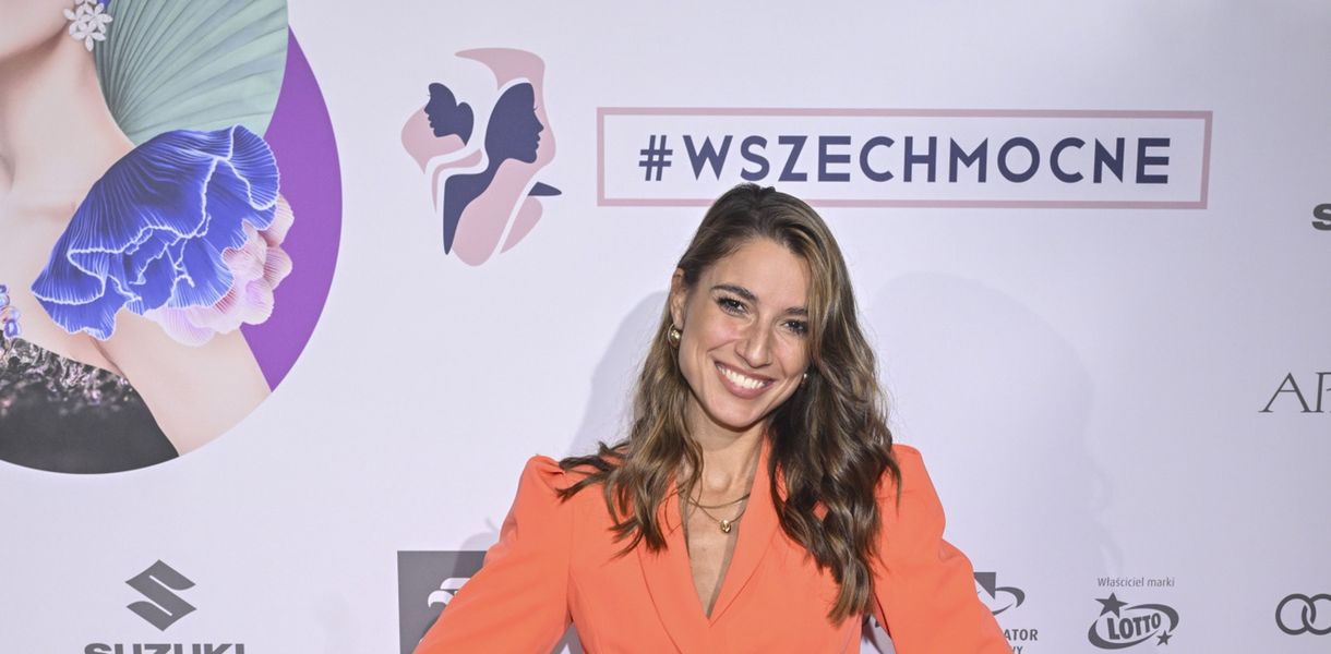 Lenka Klimentova zachwyciła kolorem na gali #Wszechmocne