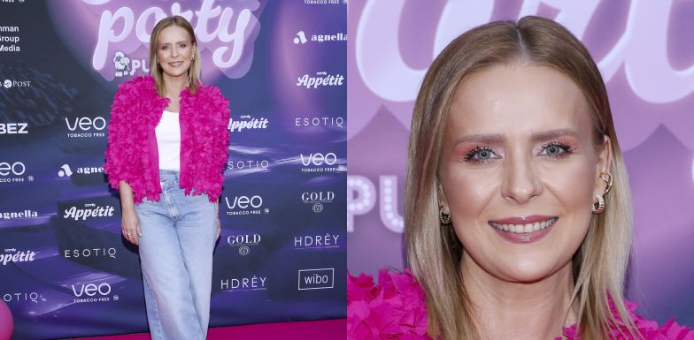Odmieniona Aneta Zając bryluje na Pudelek Pink Party

