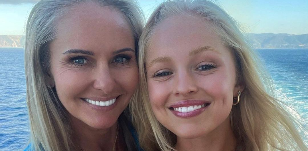 Julia Tychoniewicz z mamą