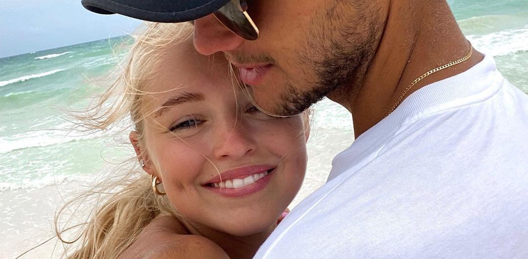 Julia Tychoniewicz z chłopakiem