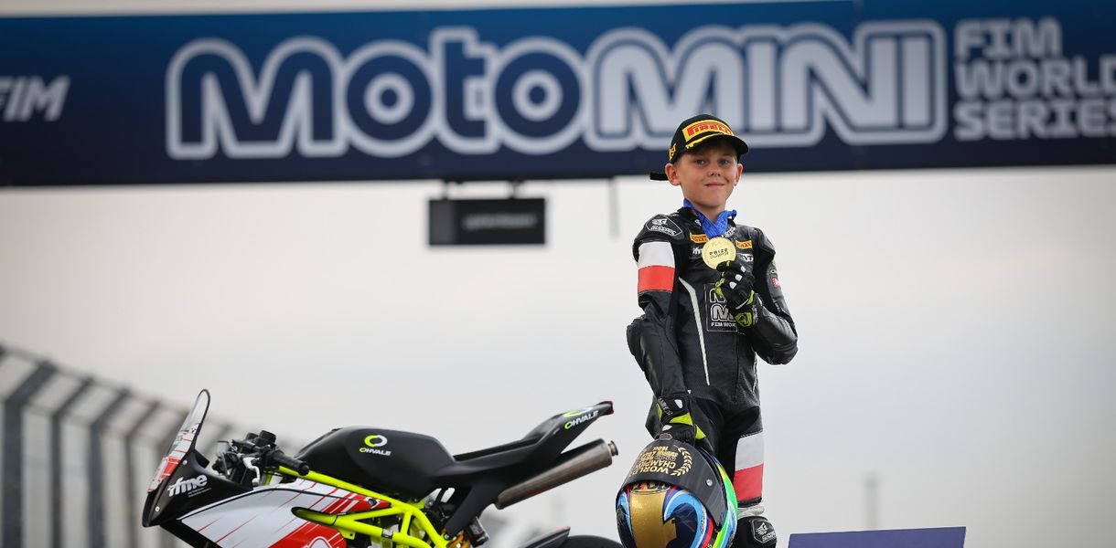 Witold Kupczyński został mistrzem świata Mini GP