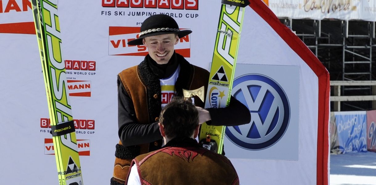 Na zdjęciu: Kamil Stoch i Adam Małysz