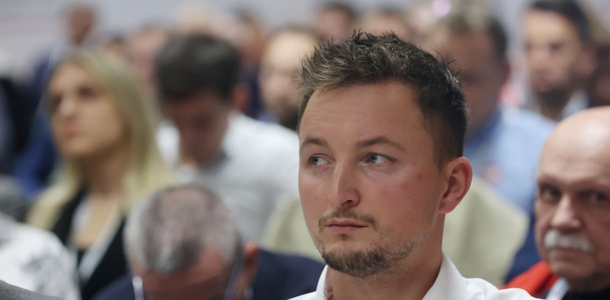 Rafał Polaczyk, trener Klaudii Zwolińskiej, PAP/Marian Zubrzycki