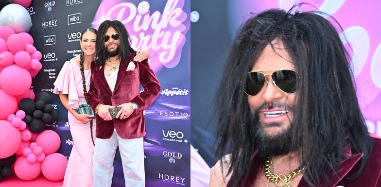 Odmieniony Krzysztof Rutkowski na Pudelek Pink Party