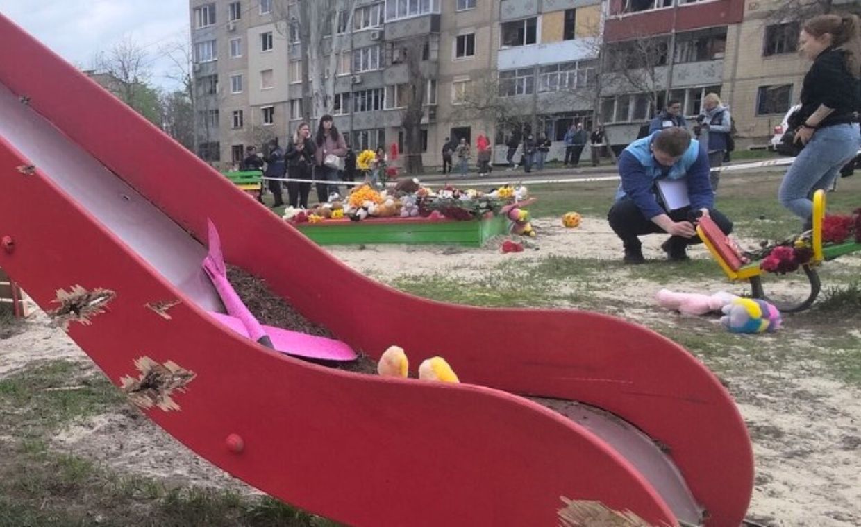 Wstrząsające ustalenia po ataku Rosjan na dzieci w Krzywym Rogu