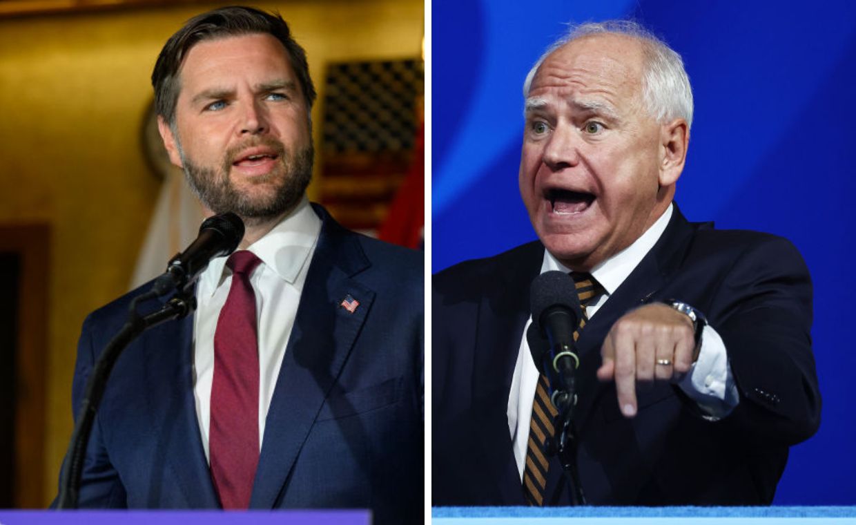 Tim Walz outshines JD Vance in new ABC News poll