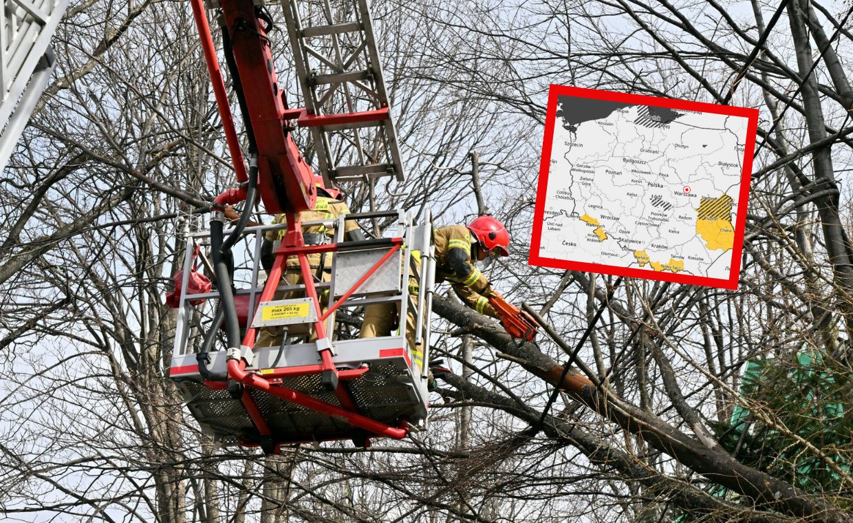 Co dalej z silnym wiatrem? "Na razie nie widać końca"