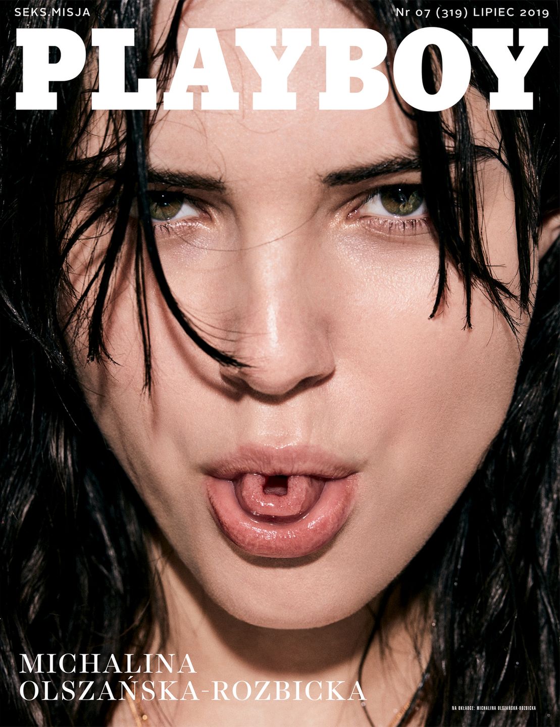 Michalina Olszańska na okładce "Playboya". To pierwsza decyzja nowej