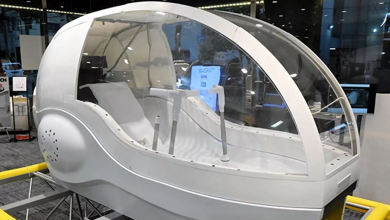 Japan unveils AIpowered human washing machine for 2025 expo