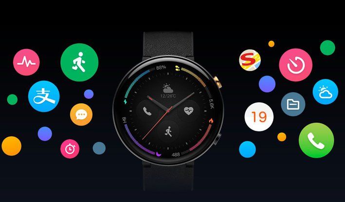 Amazfit Verge 2 ECG Edition Black: full specifications, photo | XIAOMI -MI.com