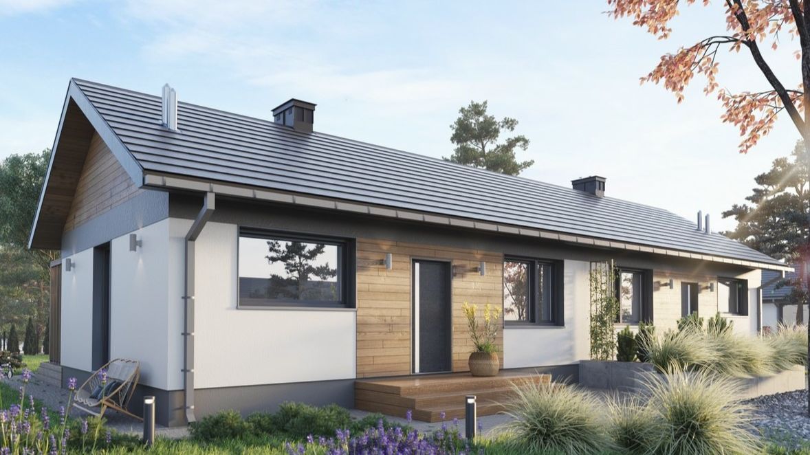 Fehér Fészek típusterv – 106 m², 4 szoba + Nappali