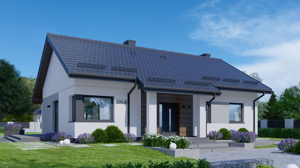Csillogó Hajlék típusterv – 103 m², 3 szoba + Nappali