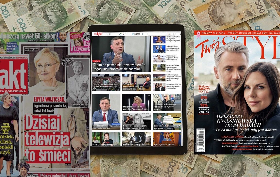 RASP liderem przychodów, u innych wyższe zyski. Tyle zarobili wydawcy w prasie i internecie