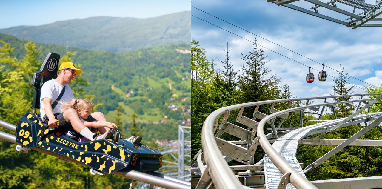 40 km/h i dwie wieże nad Beskidami. W Szczyrku rusza Alpine Coaster Salamandra