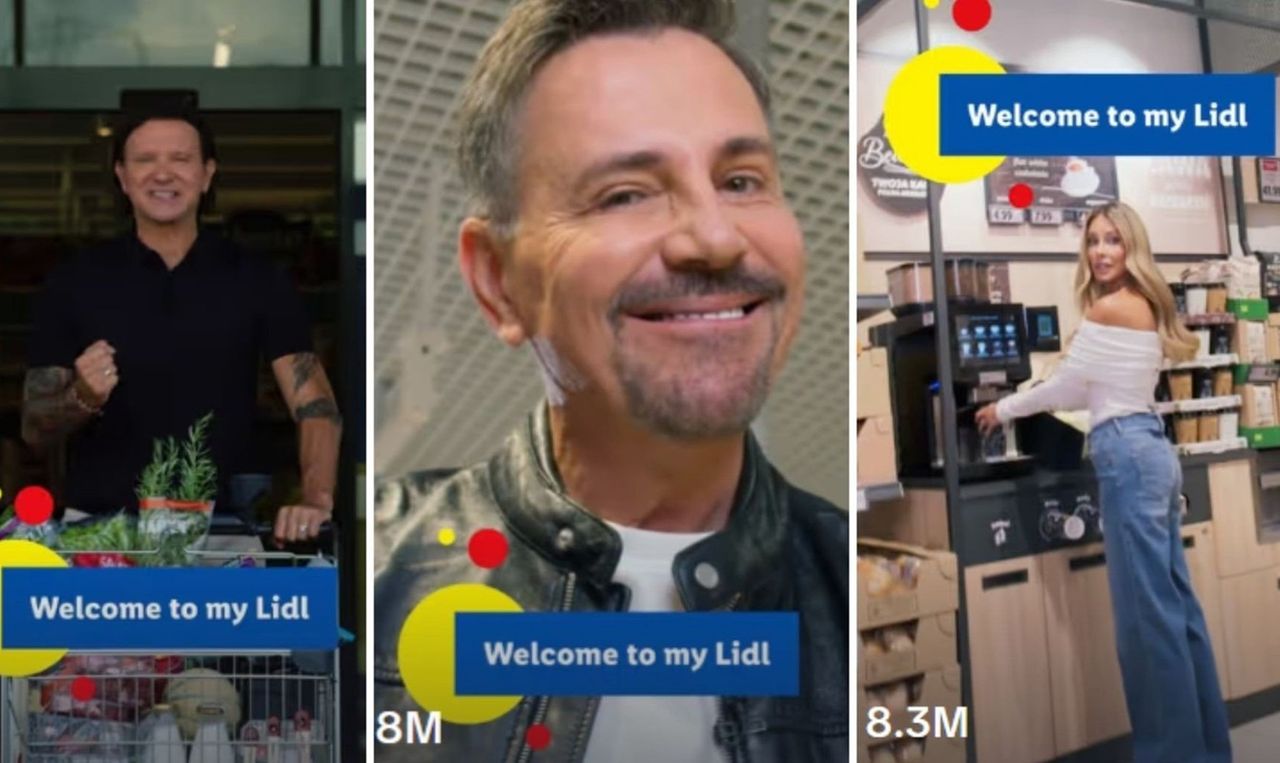 Lidl inspiruje się MTV. Ibisz i Majdanowie zapraszają na "zakupy w moim Lidlu"