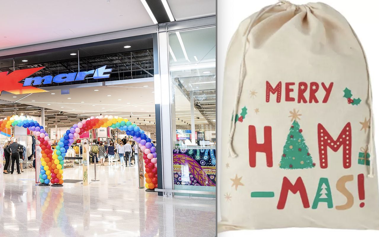 Kmart christmas online bags