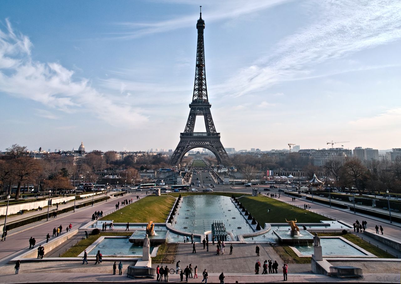 Sexual assault under the Eiffel Tower. The victim was a young policewoman