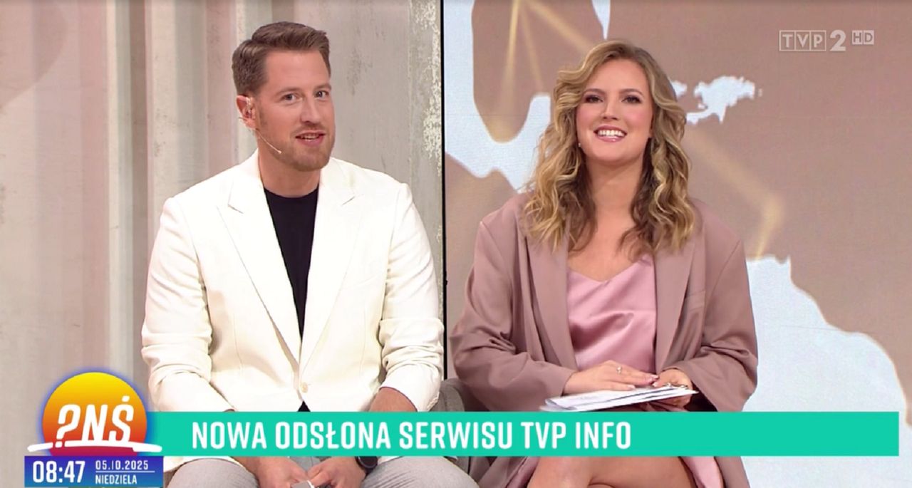 Nowa odsłona serwisów od TVP Info w "Pytaniu na śniadanie"