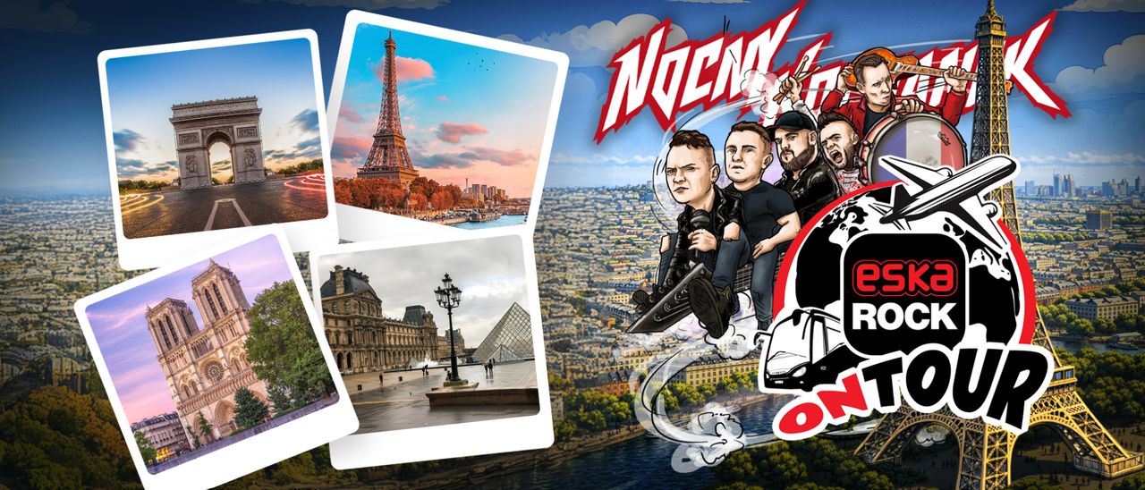 Eska ROCK zabiera słuchaczy na koncert Nocnego Kochanka w Paryżu