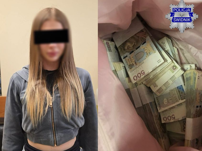 Milion złotych w rękach oszustów. 19-latka zatrzymana podczas odbioru gotówki