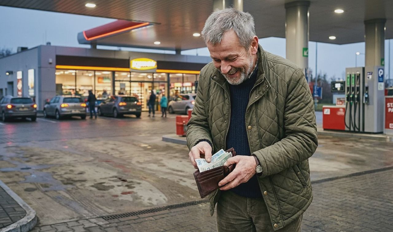 Znalazł portfel na stacji. Zatrzymał pieniądze, resztę wyrzucił