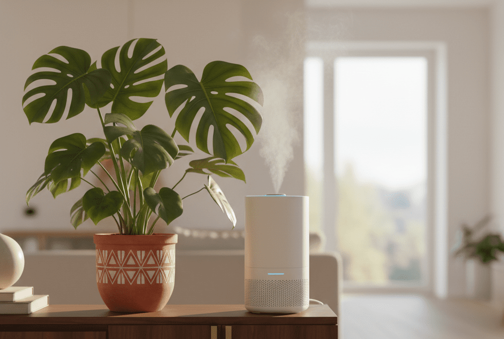 Nawilżacz powietrza, który ratuje rośliny doniczkowe. Czy naprawdę działa? Sprawdziłam to!